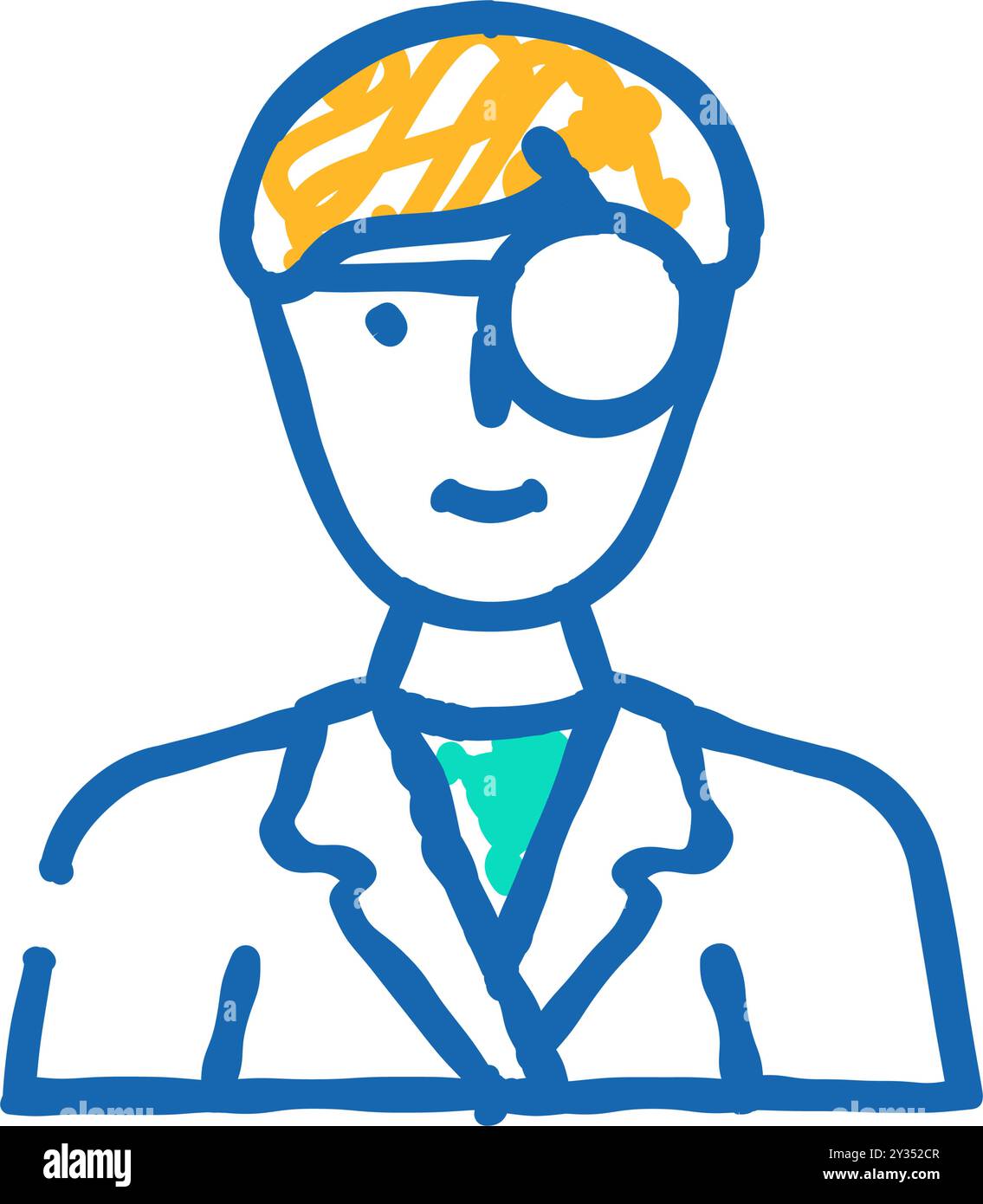 ent doctor icon doodle illustration Stock Vector Image & Art - Alamy