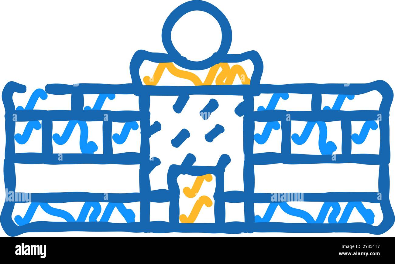 shopping center icon doodle illustration Stock Vector Image & Art - Alamy