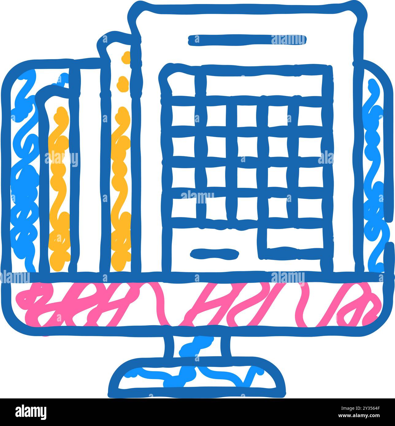 statement expertise icon doodle illustration Stock Vector Image & Art ...