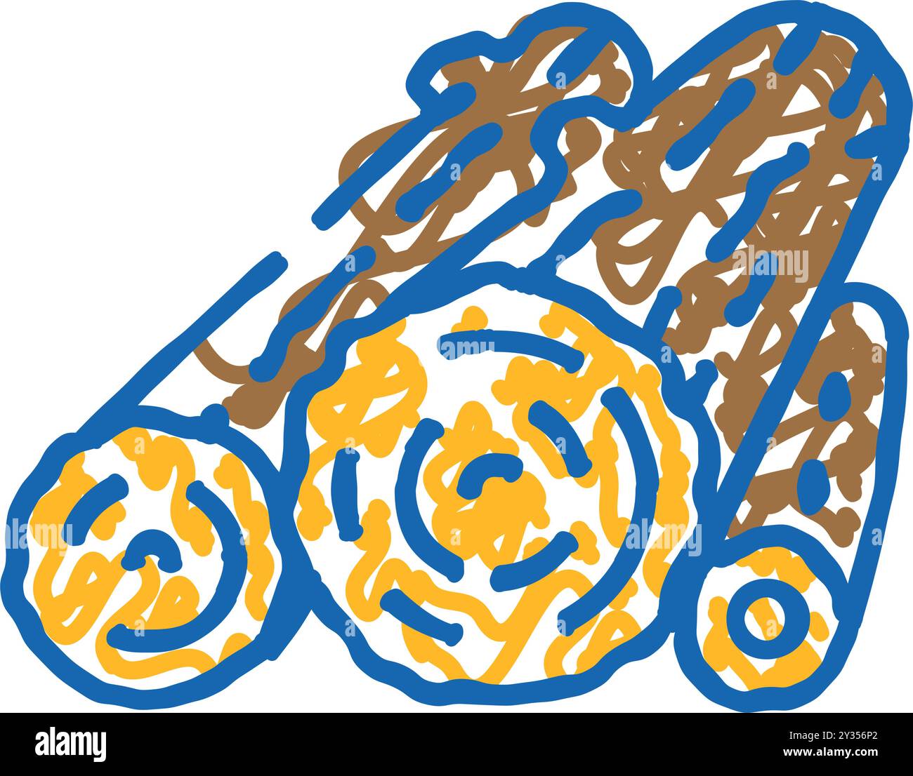 timber wooden material icon doodle illustration Stock Vector Image ...
