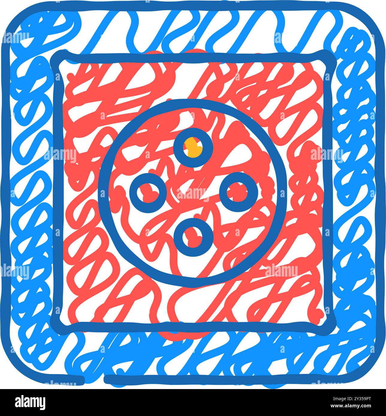 cee 7 5 socket icon doodle illustration Stock Vector Image & Art - Alamy