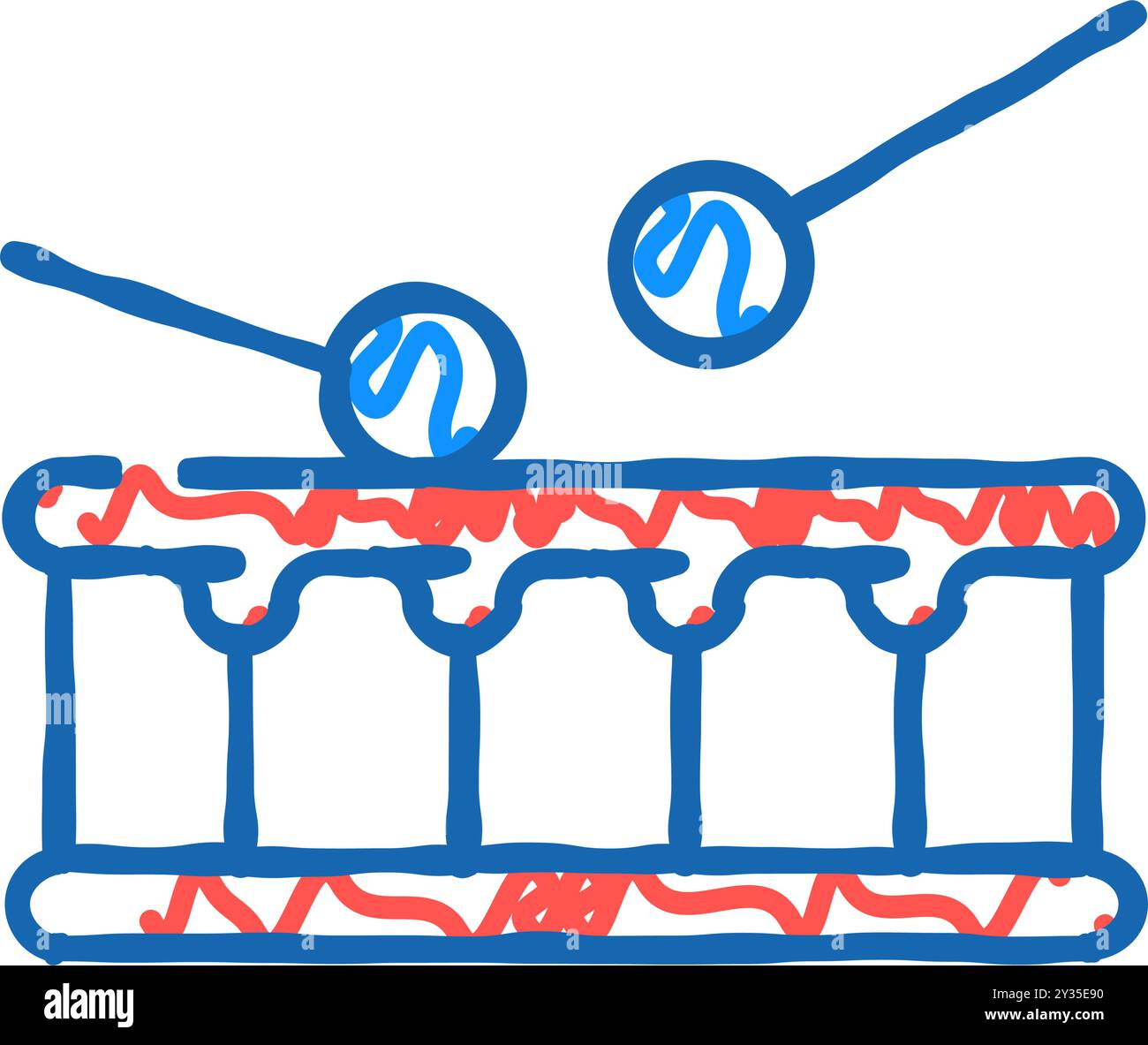 independent music icon doodle illustration Stock Vector Image & Art - Alamy