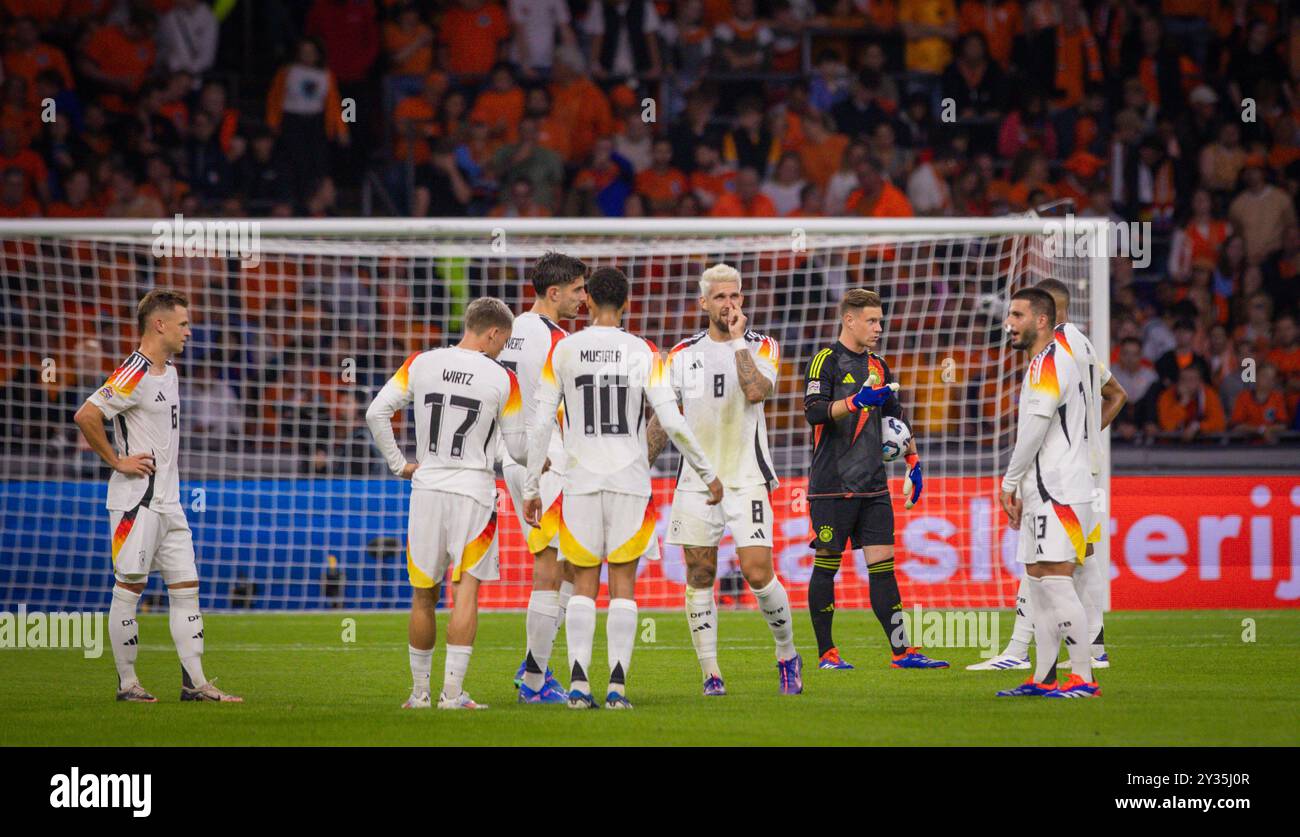 Amsterdam, Netherlands. 10th Sep 2024. Joshua Kimmich (DFB) Florian