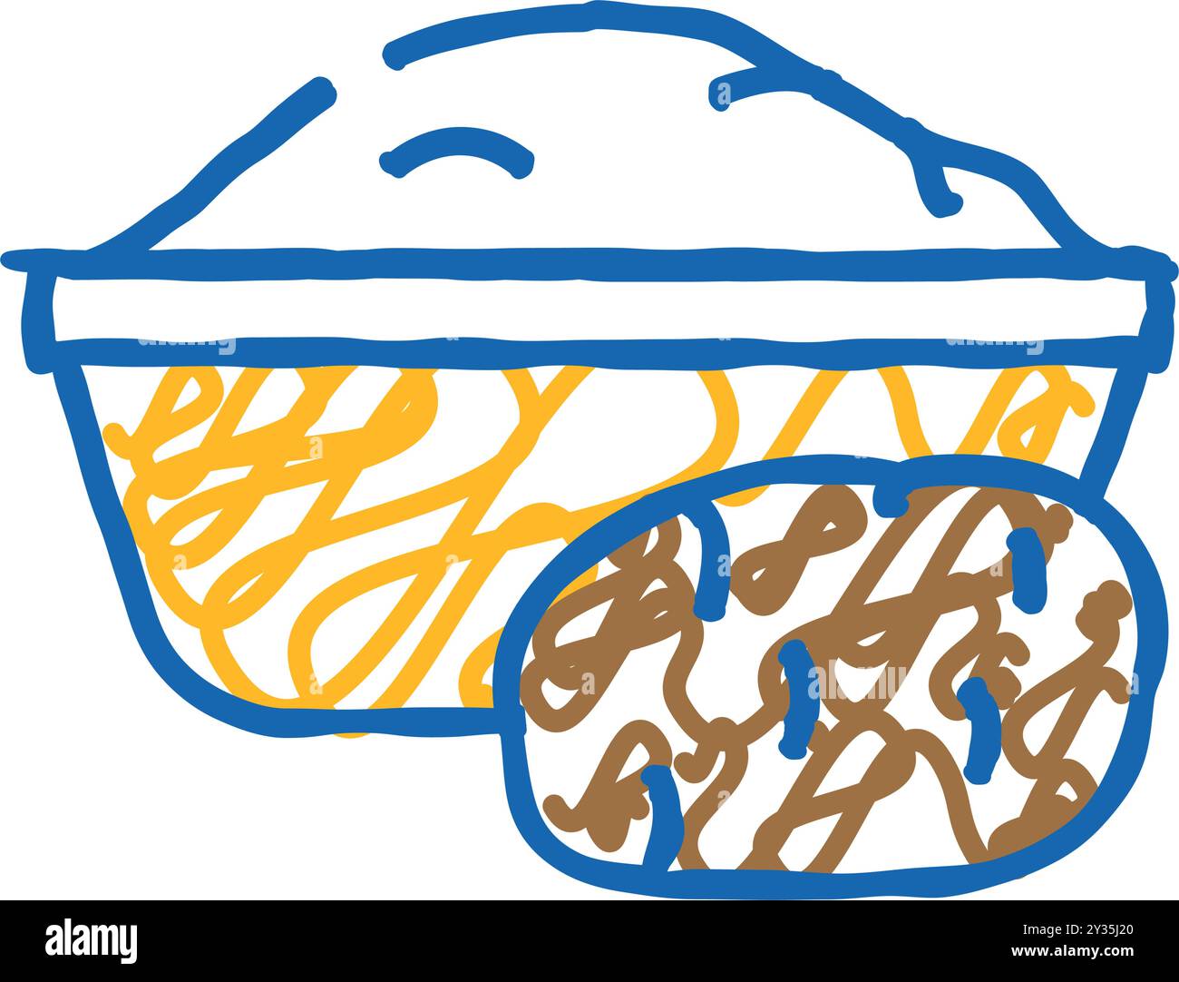 starch potato icon doodle illustration Stock Vector Image & Art - Alamy