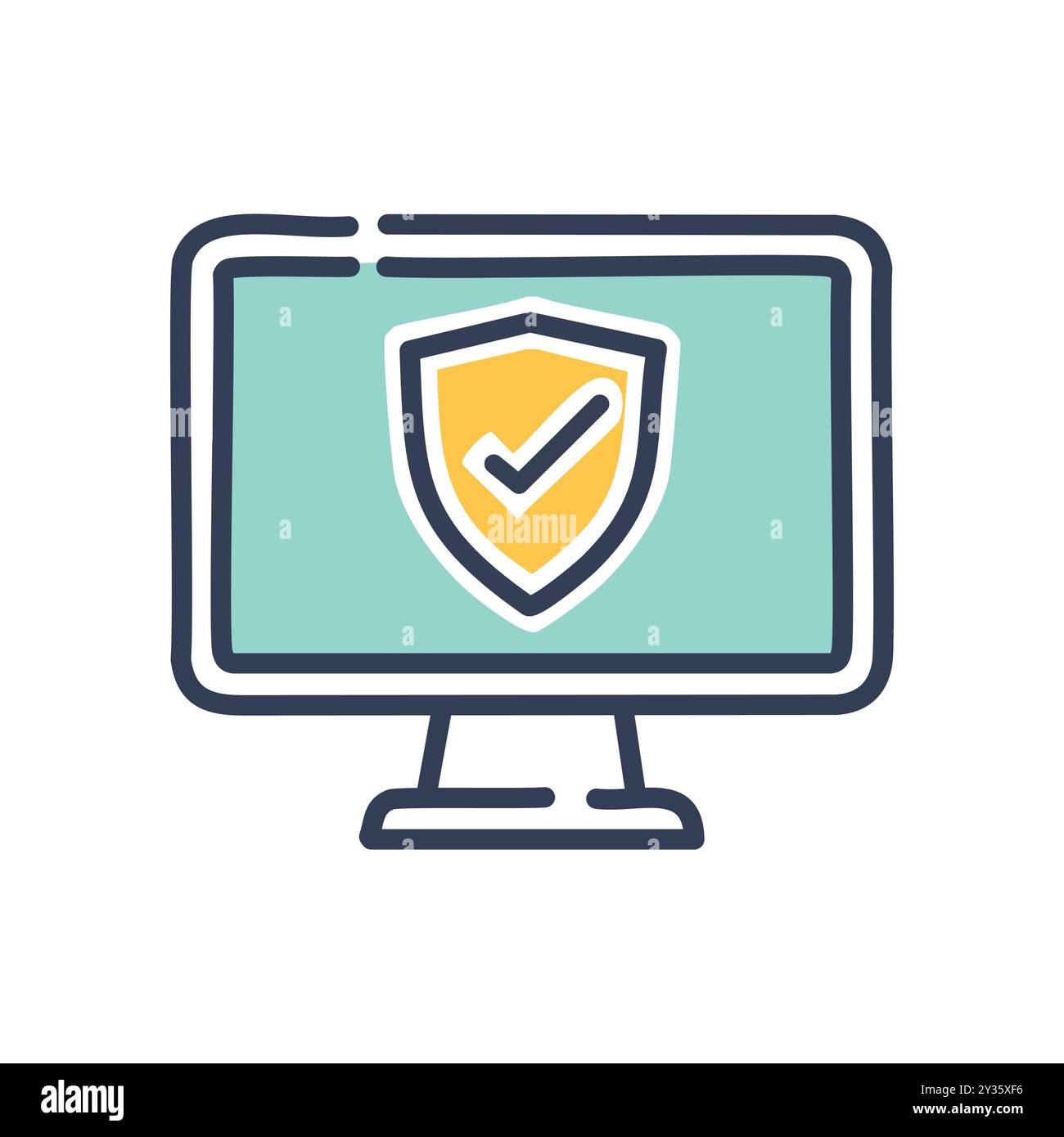 Data control management protection Stock Vector Images - Alamy