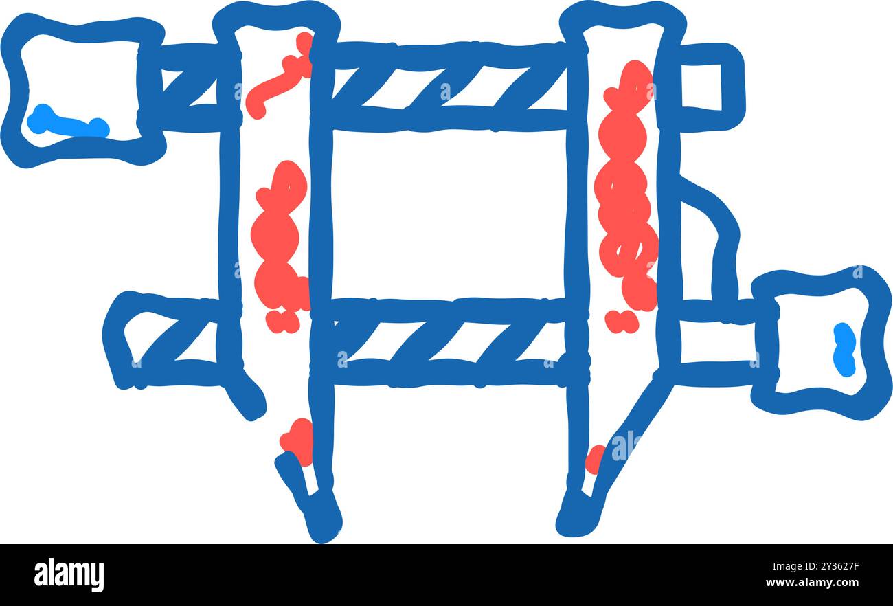 parallel clamp icon doodle illustration Stock Vector Image & Art - Alamy