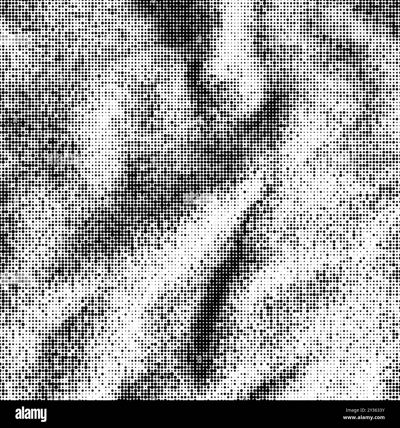 Halftone Pattern. Set of Dots. Dotted Texture on White Background ...