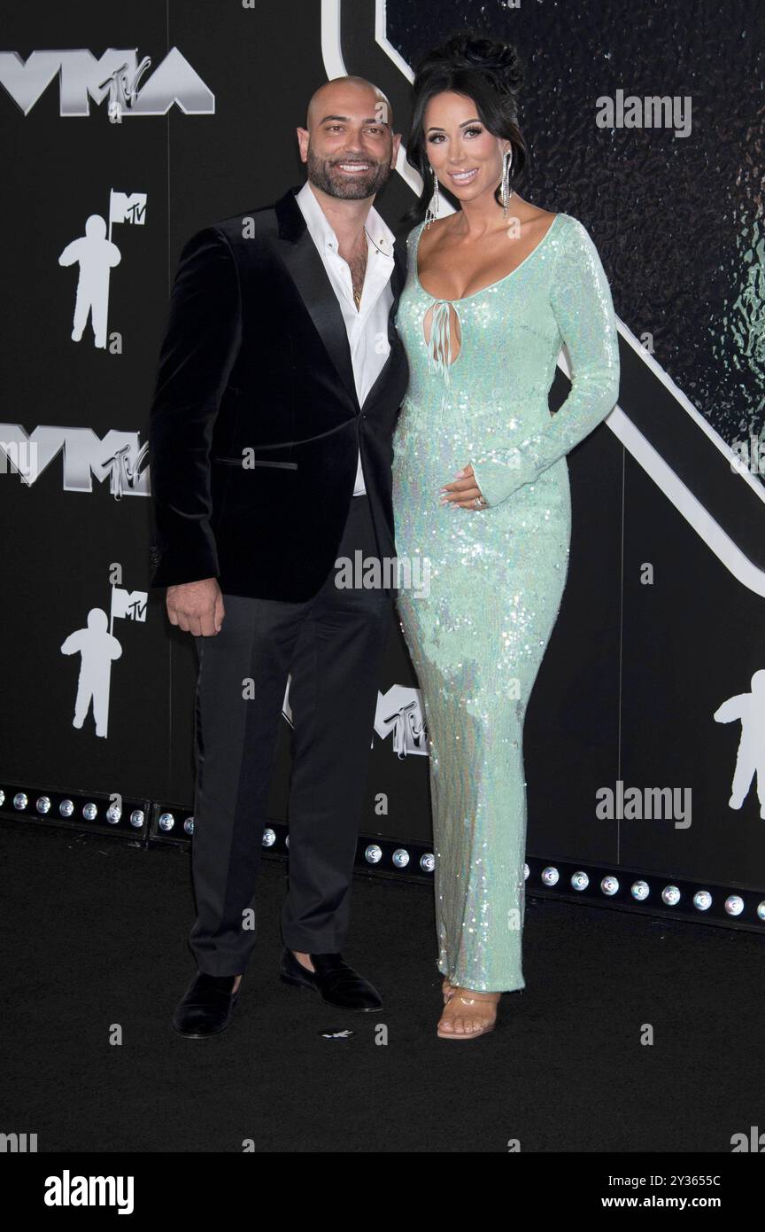 Rachel Fuda mit Ehemann John Fuda bei der Verleihung der MTV Video