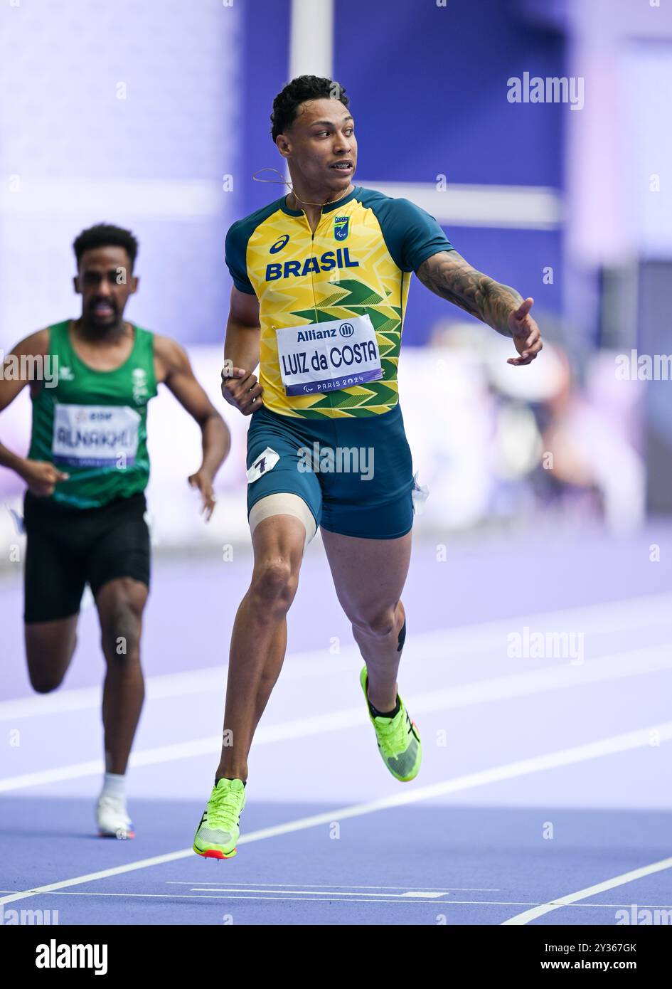 Christian Gabriel Luiz da Costa of Brazil competing in the men’s 200m