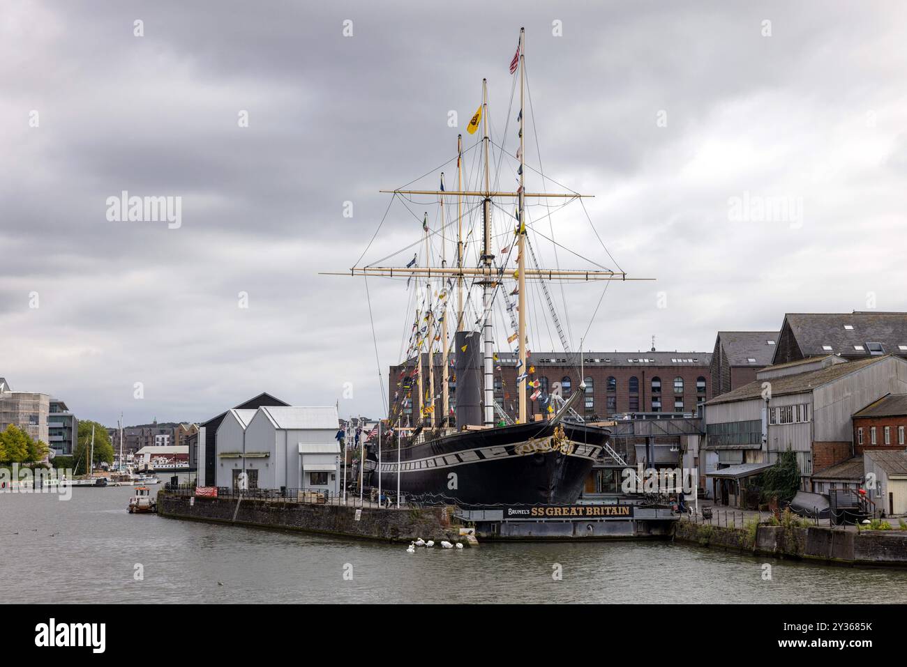 The SS Great Britain ship in Bristol harbour Stock Photo - Alamy