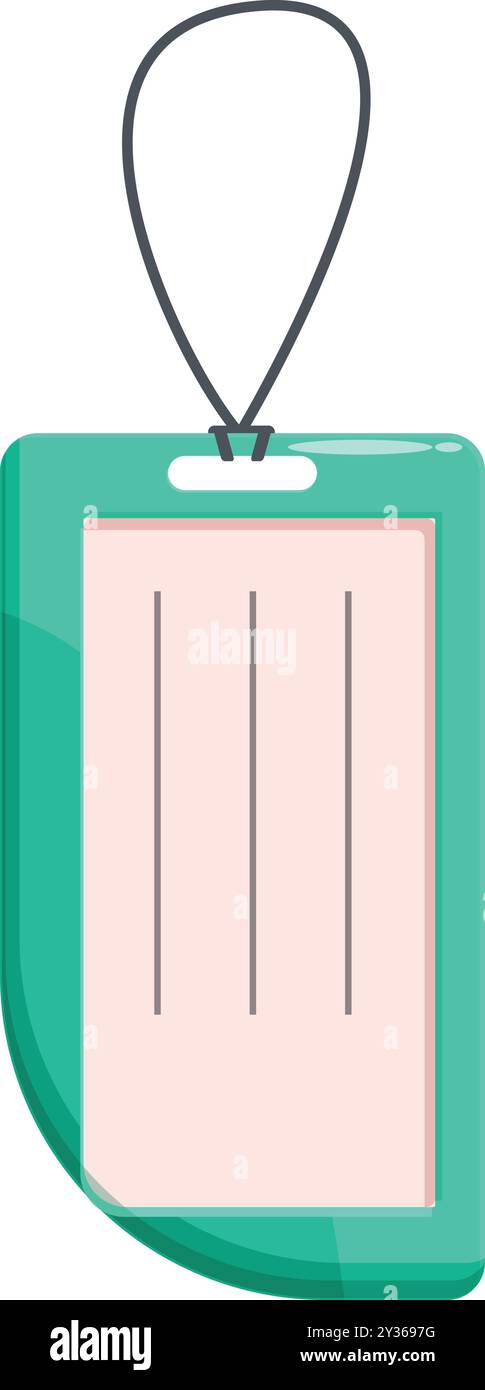 Vertical id card badge hi-res stock photography and images - Alamy