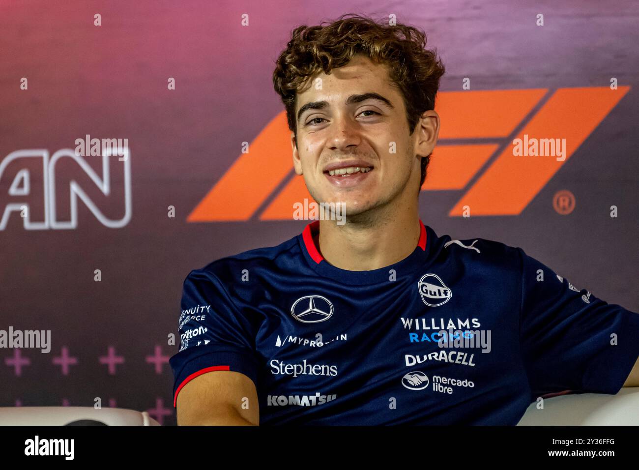 Baku, Azerbaijan, 12th Sep 2024, Franco Colapinto, from Argentina ...