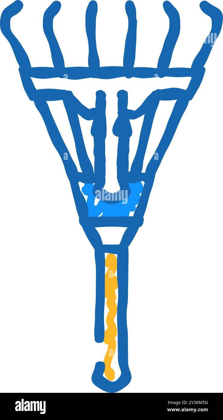 rake garden tool icon doodle illustration Stock Vector Image & Art - Alamy