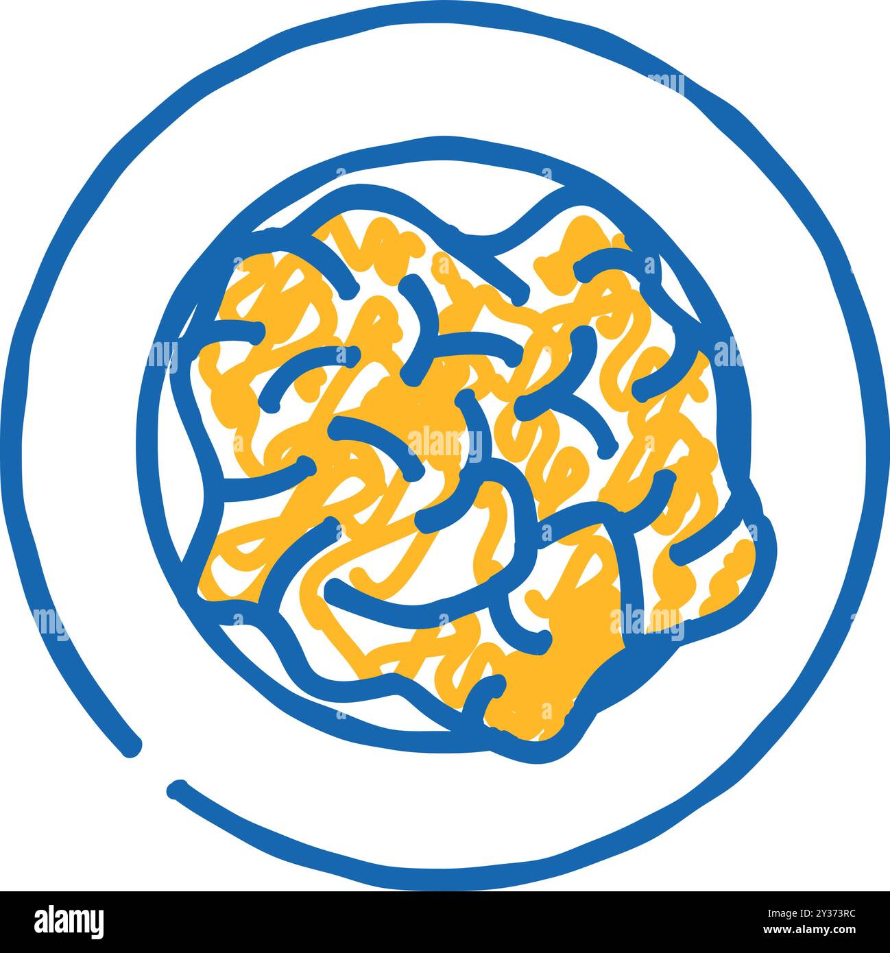 egg scramble icon doodle illustration Stock Vector Image & Art - Alamy