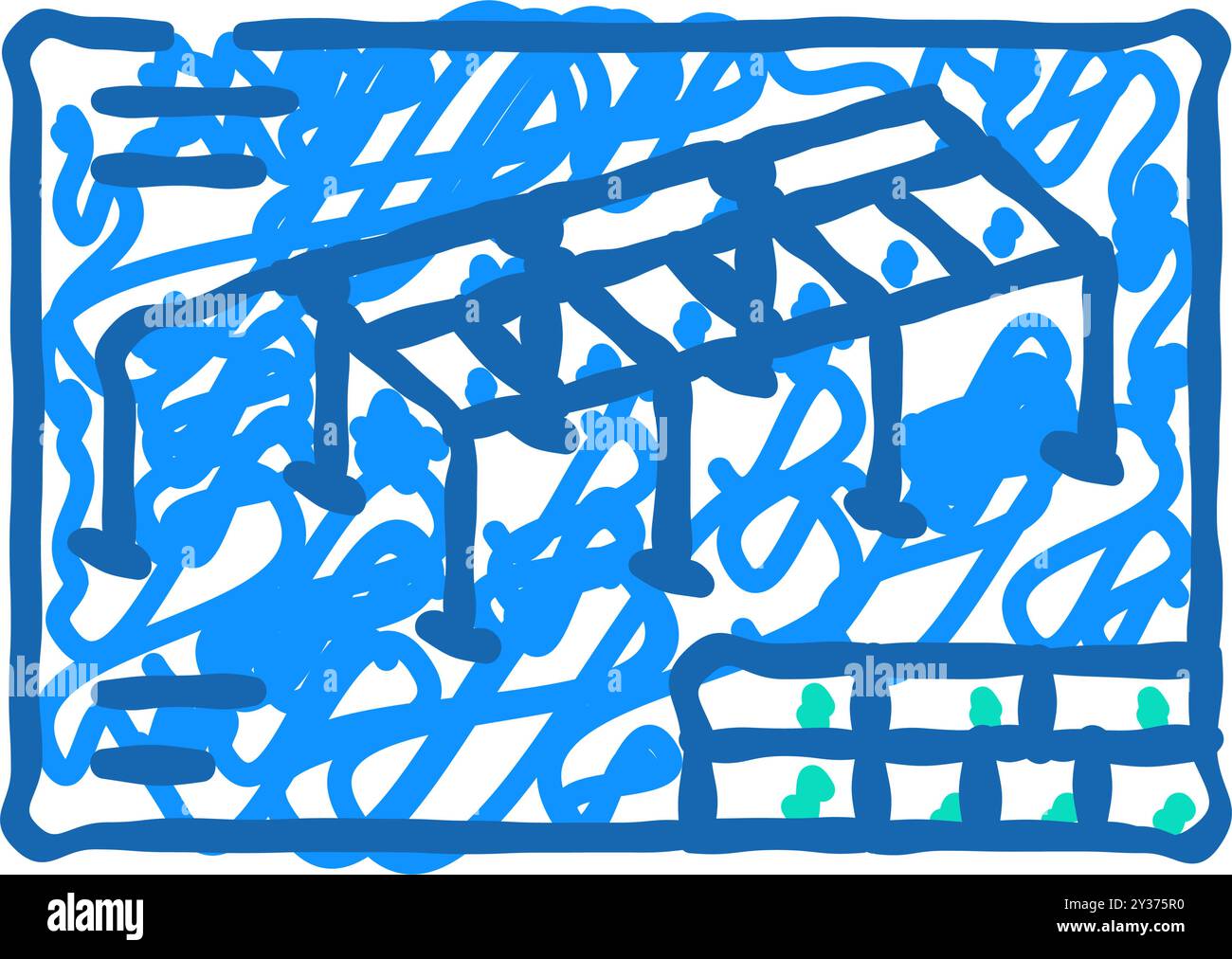 structural drafting architectural drafter icon doodle illustration ...
