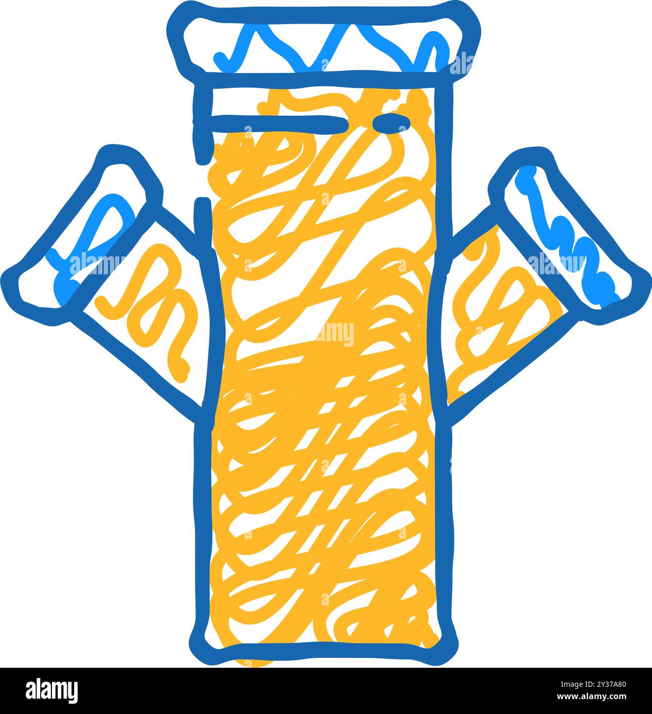 supply pipeline icon doodle illustration Stock Vector Image & Art - Alamy