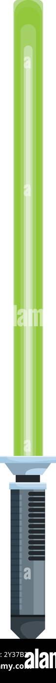 Green Lightsaber Glowing On A White Background Stock Vector Image Art green-lightsaber-glowing-on-a-white-background-stock-vector-image-art