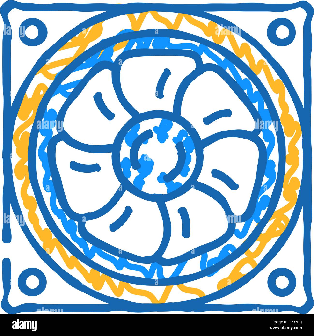 ventilation fan icon doodle illustration Stock Vector Image & Art - Alamy