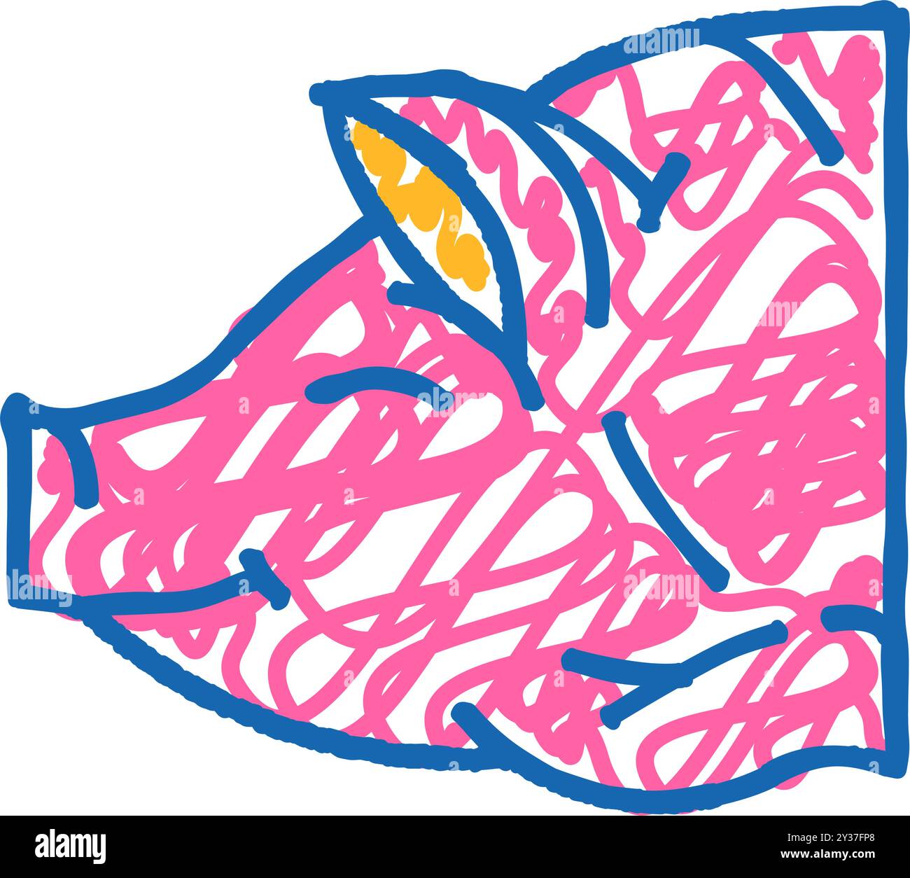 pig animal icon doodle illustration Stock Vector Image & Art - Alamy