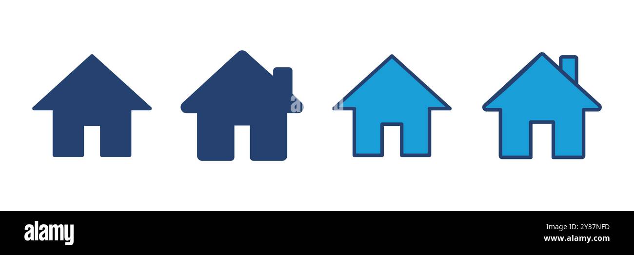 House icon vector. Home icon vector Stock Vector