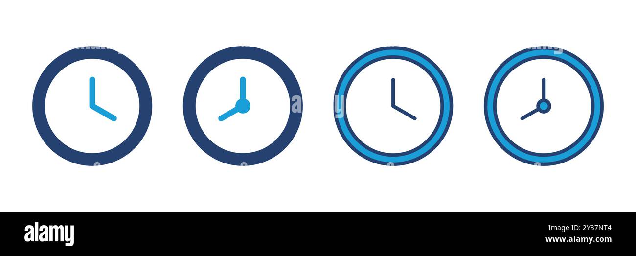 Clock icon vector. Time icon vector. watch icon symbol Stock Vector ...