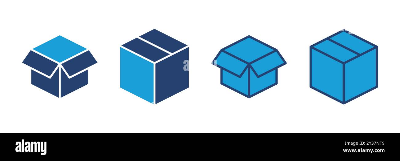 Box icon vector. box vector icon, package, parcel Stock Vector Image ...