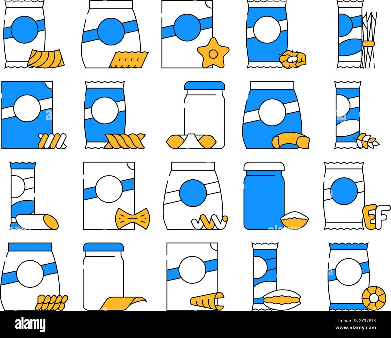 Fusilli pasta pack hi-res stock photography and images - Alamy