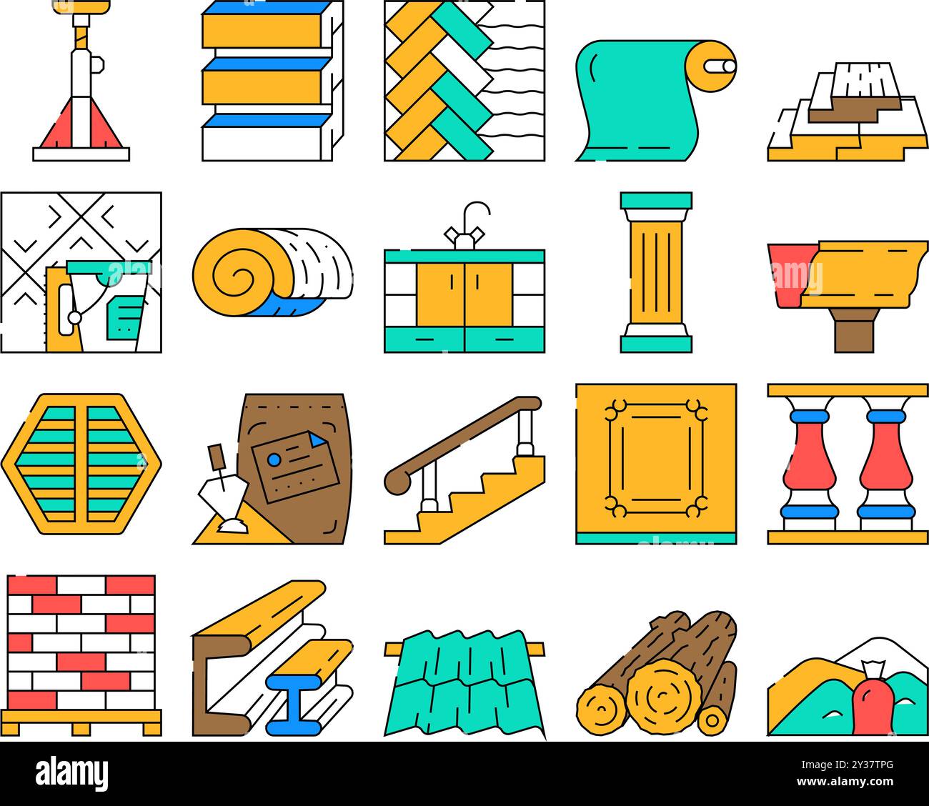 Set deck posts hi-res stock photography and images - Alamy
