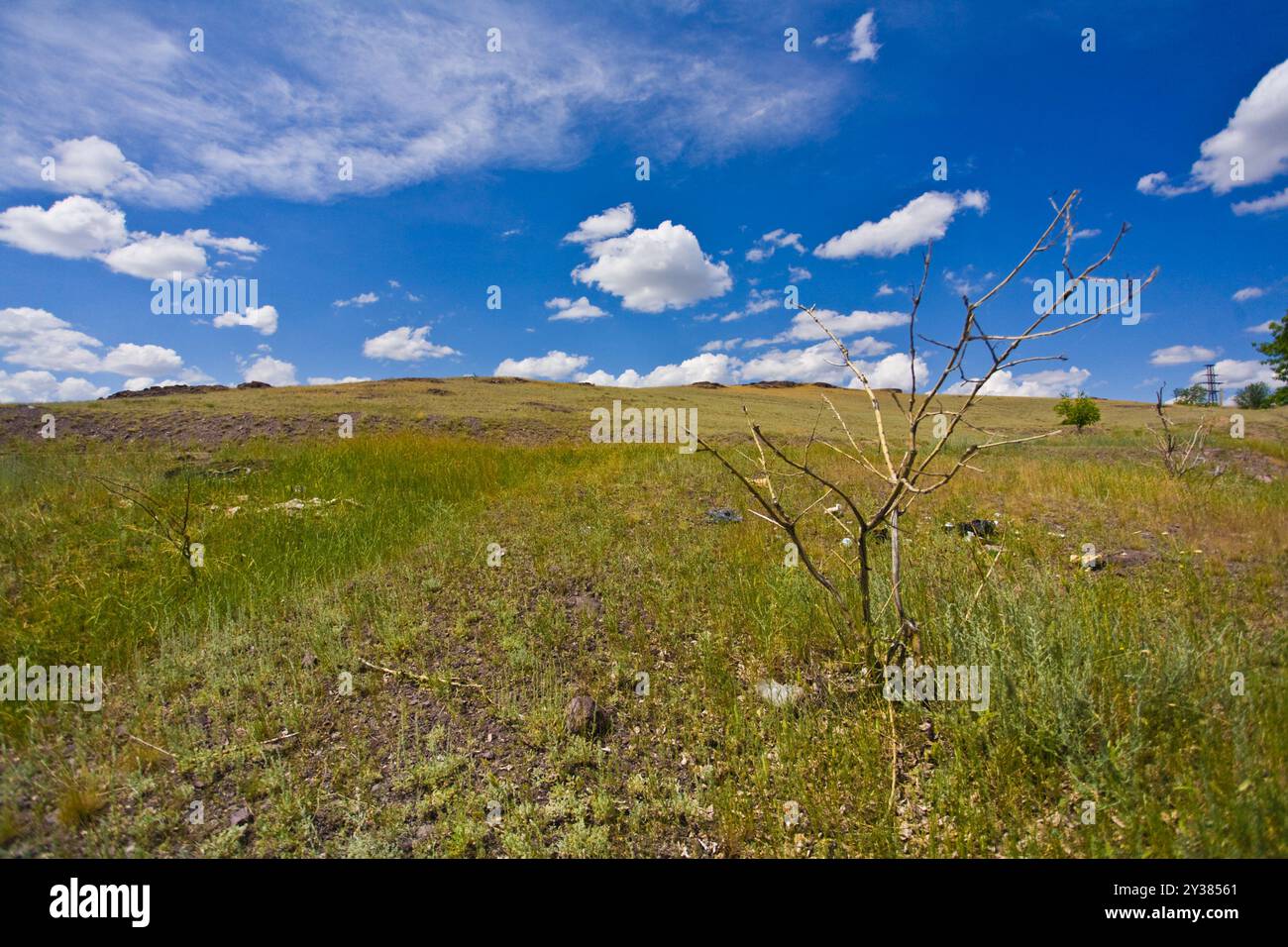 Beautiful blue sky and clouds background Stock Photo - Alamy