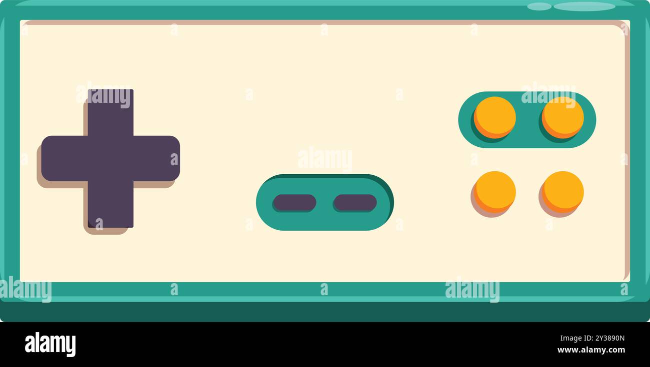 D pad game controller Stock Vector Images - Alamy