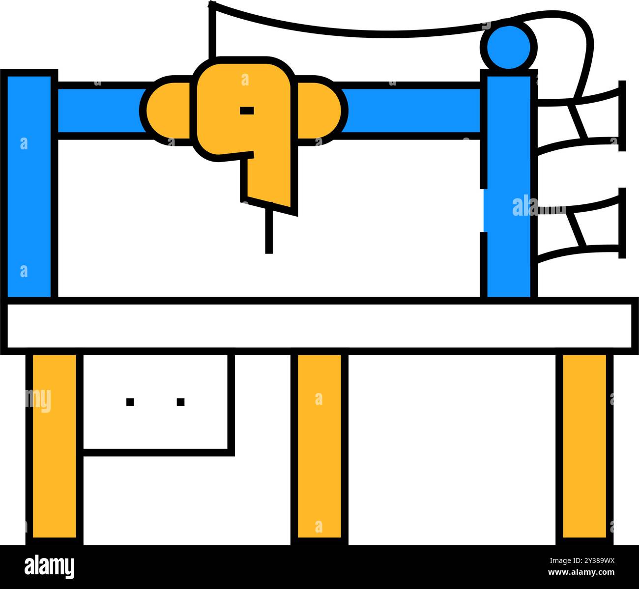 pattern sewing machine icon color illustration Stock Vector Image & Art ...