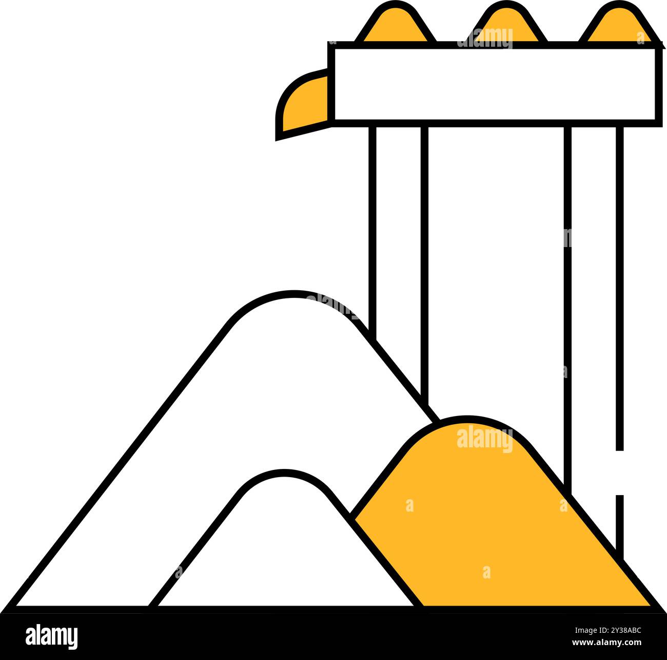 waste for production bio fuel icon color illustration Stock Vector ...