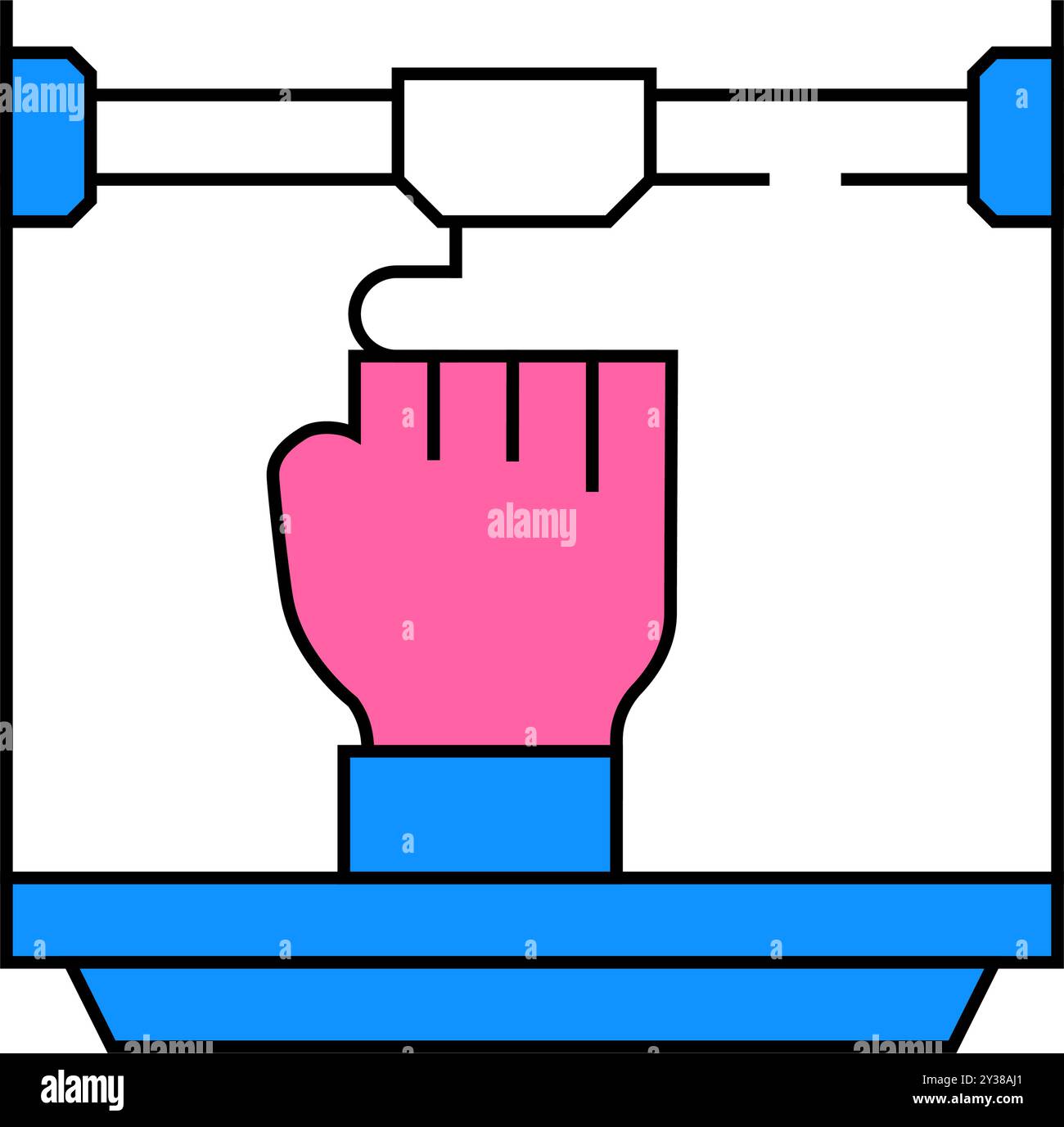 prostheses 3d printing icon color illustration Stock Vector Image & Art ...