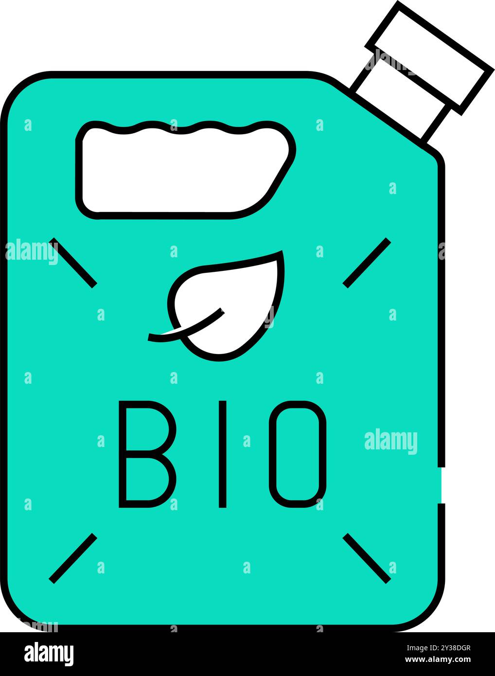 canister bio fuel icon color illustration Stock Vector Image & Art - Alamy