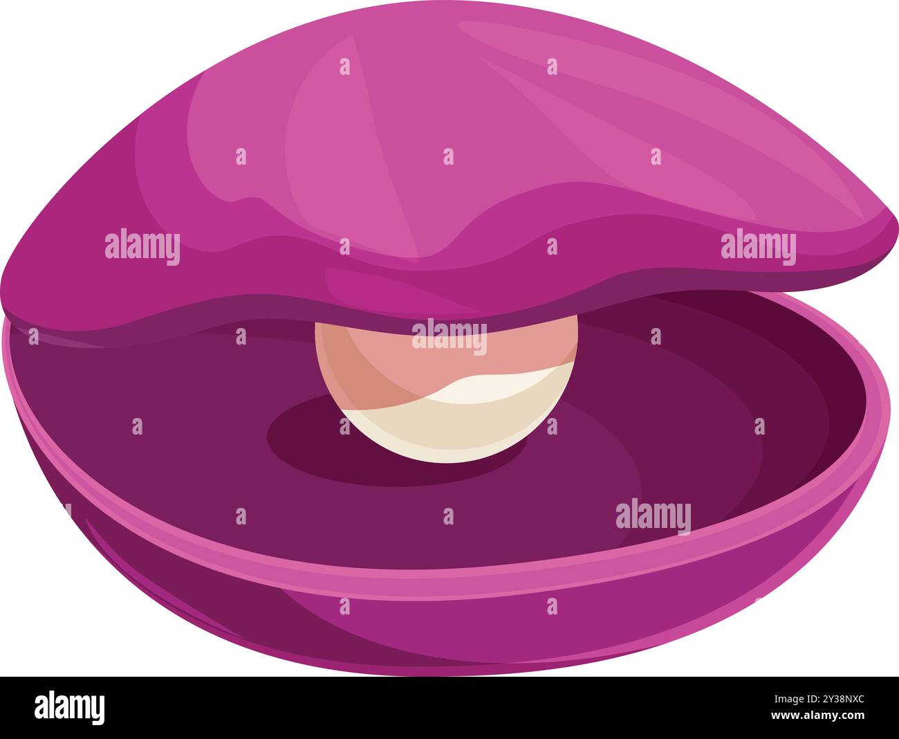 Iridescent mother pearl sea Stock Vector Images - Alamy