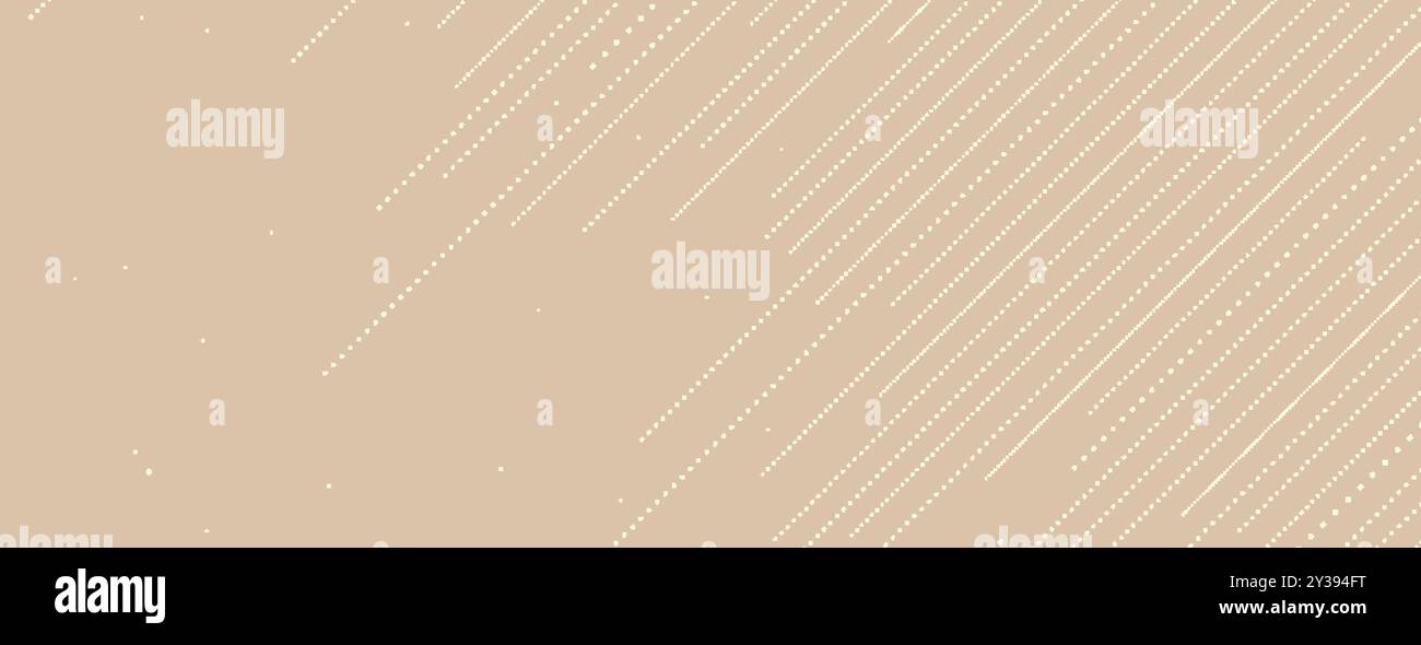 Equalizer lines. Vector repeat dotted lines doodle trendy. Modern design element on banner Stock Vector