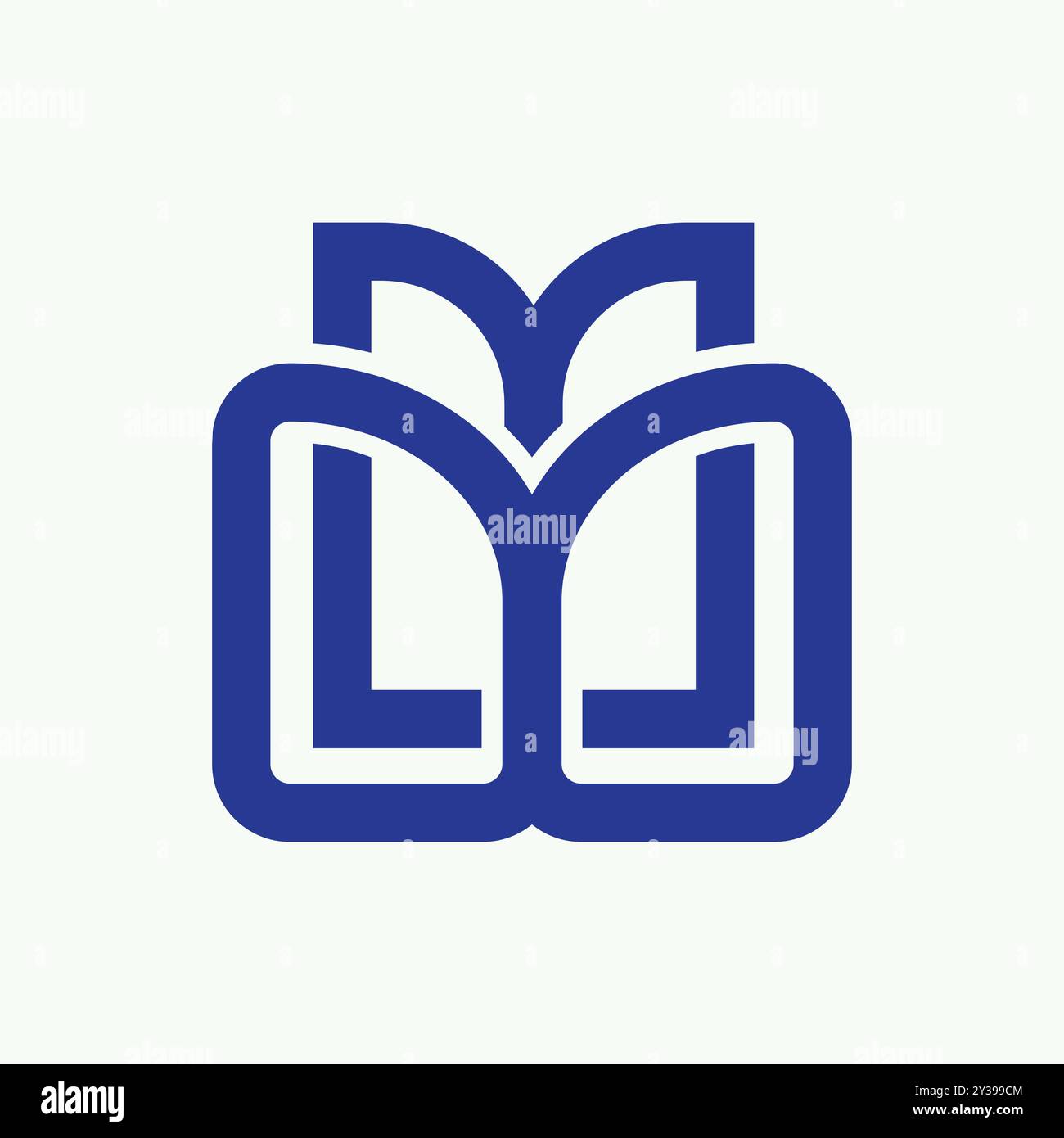 Educational business and Organization logo design idea Stock Vector