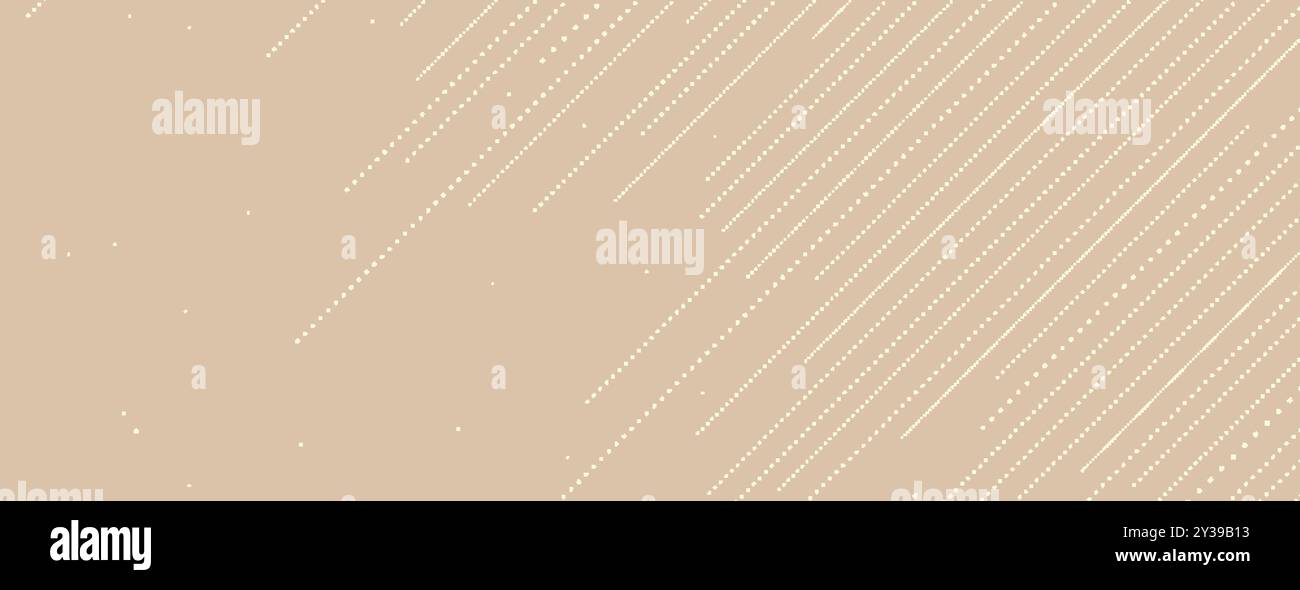 Equalizer lines. Vector repeat dotted lines doodle trendy. Modern design element on banner Stock Vector