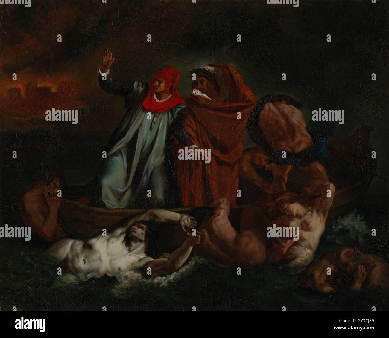 Delacroix dante hi-res stock photography and images - Alamy