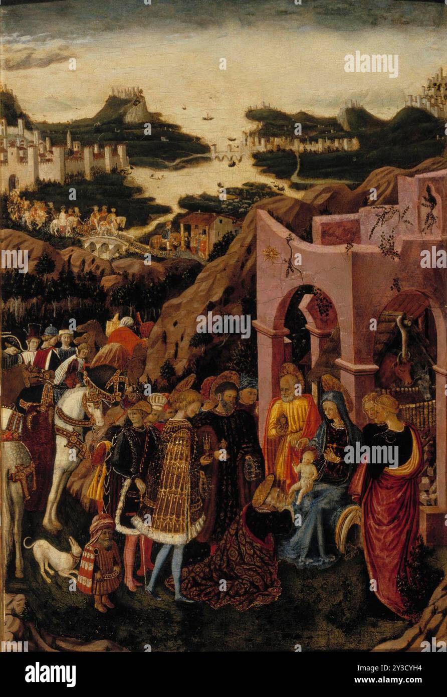 The Adoration of the Magi, 1440-1445 Stock Photo - Alamy