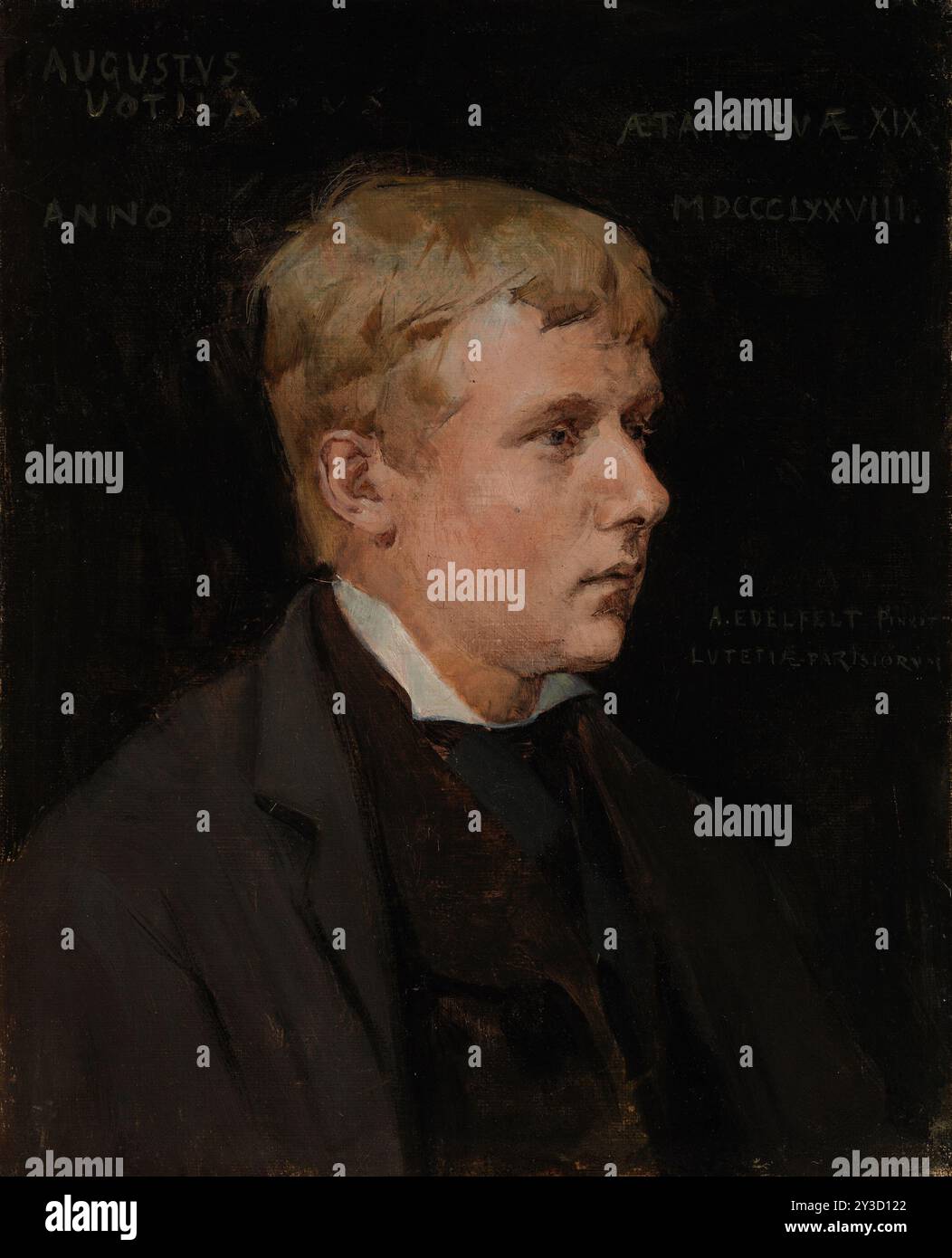 The Artist Aukusti Uotila, study for Duke Karl Insulting the Corpse of ...