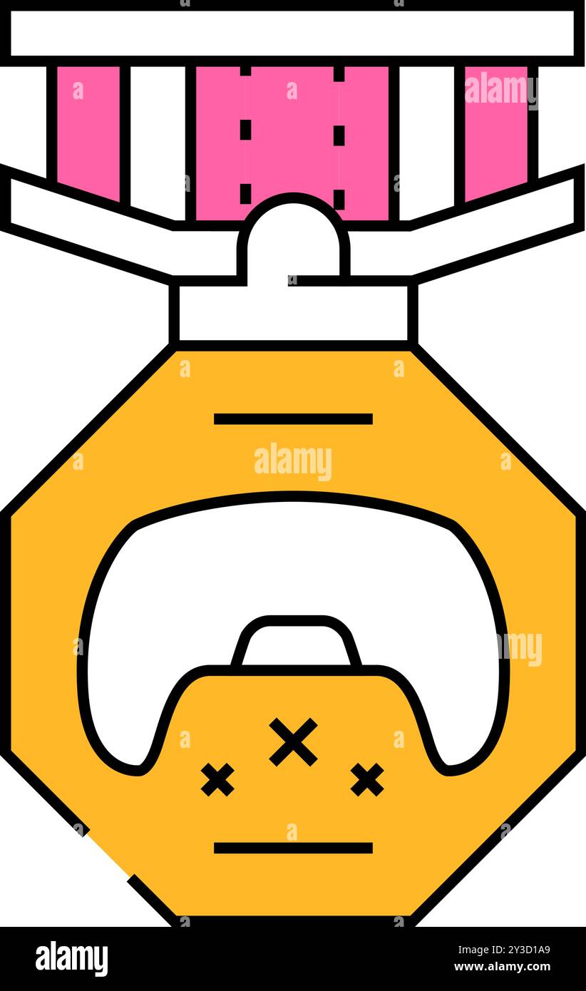 awards game development icon color illustration Stock Vector Image ...
