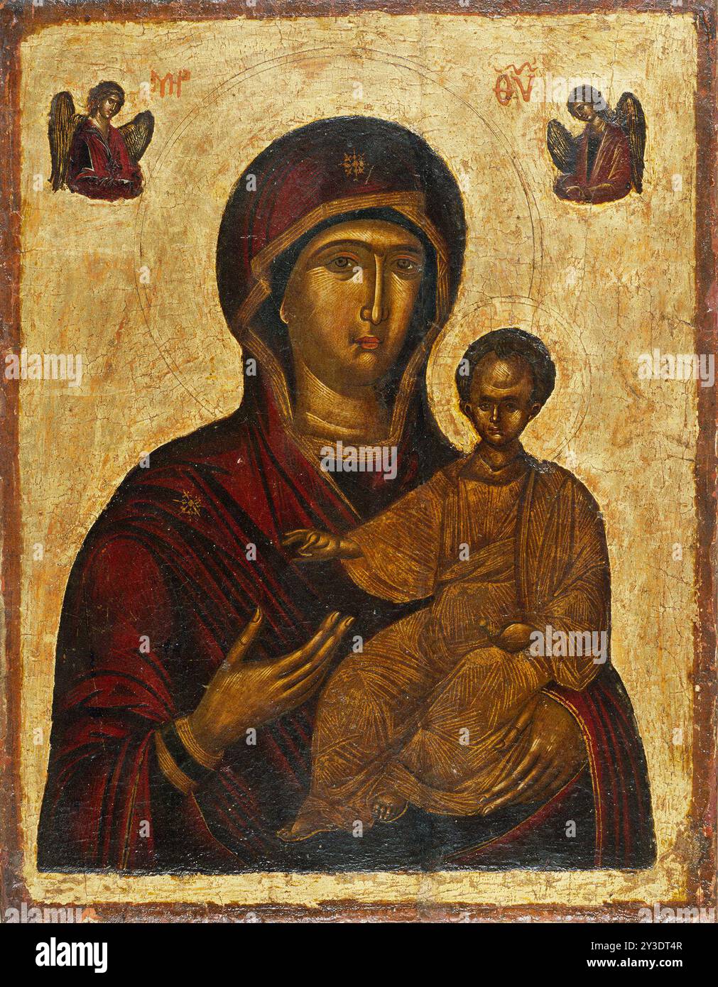 Mother of God, Hodegetria: Our Lady of the Way, 1500-1599. Stock Photo