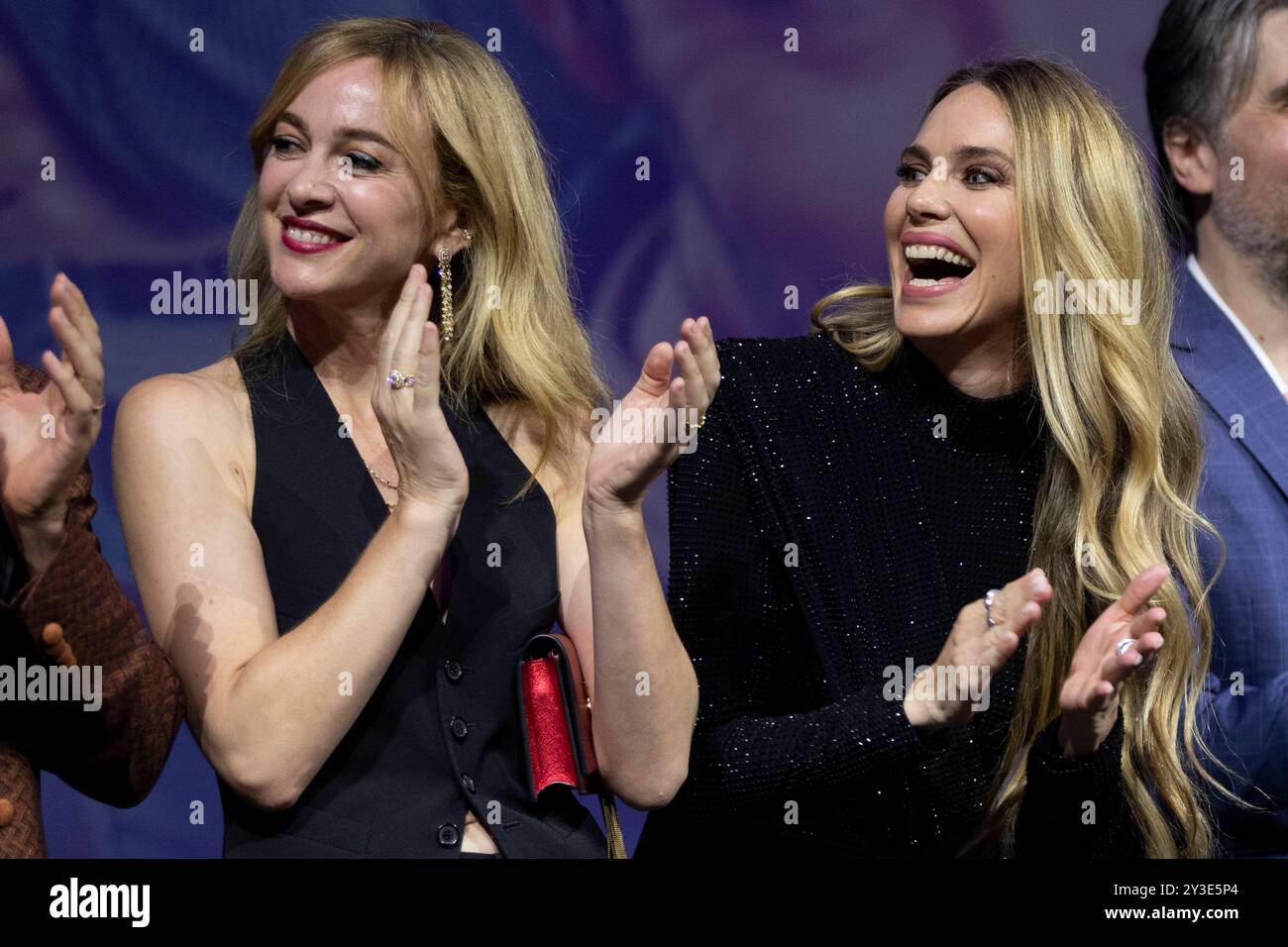 Madrid, Spain. 13th Sep, 2024. Martina Garcia and Iker Martin at the  premiere of the comedy 