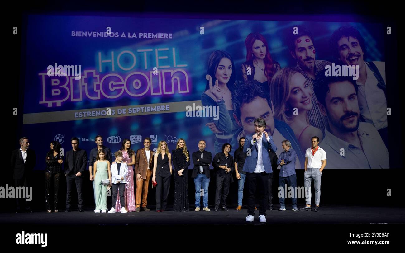 Madrid, Spain. 13th Sep, 2024. Tote Fernandez and Samantha Constantini at  the premiere of the comedy 