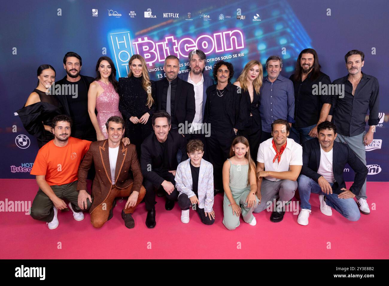 Madrid, Spain. 13th Sep, 2024. Martina Garcia and Iker Martin at the  premiere of the comedy 