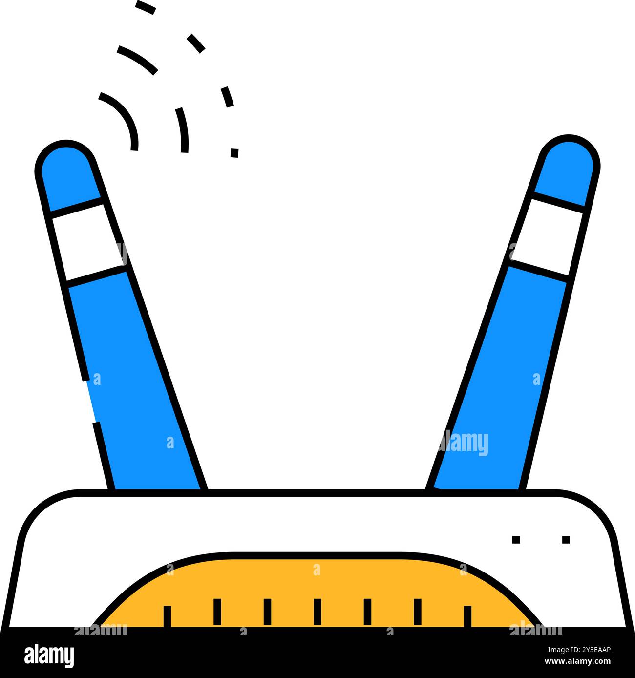 wireless setup repair computer icon color illustration Stock Vector ...