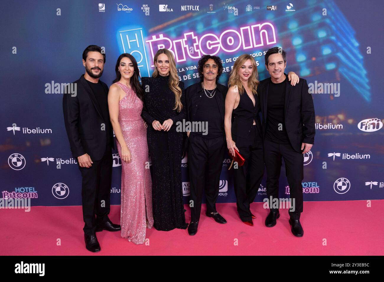 Madrid, Spain. 13th Sep, 2024. Martina Garcia and Iker Martin at the  premiere of the comedy 