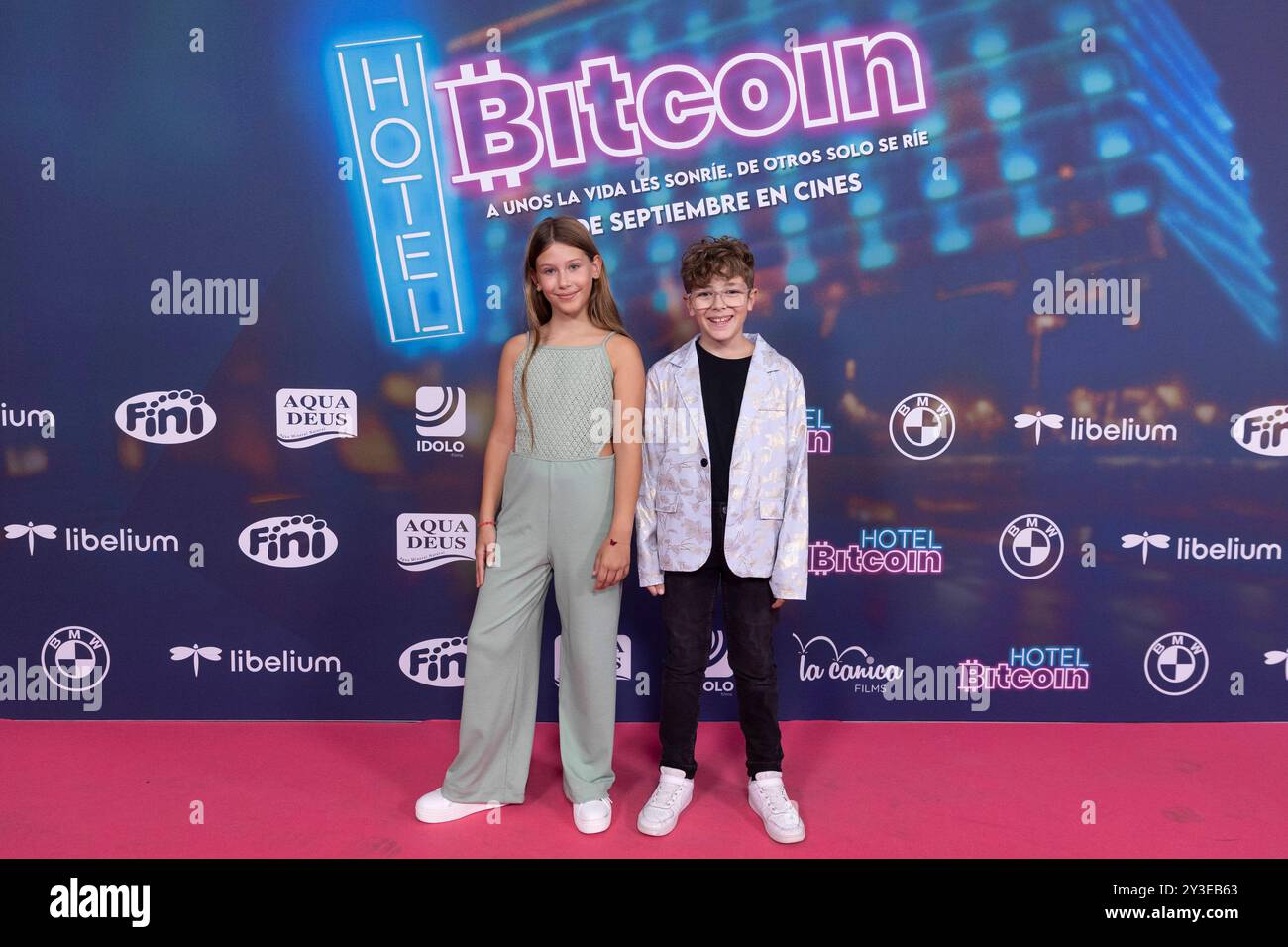 Madrid, Spain. 13th Sep, 2024. Martina Garcia and Iker Martin at the  premiere of the comedy 