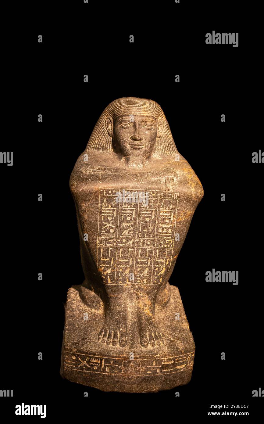 Egypt, Cairo airport, items displayed in the Terminal 2 Museum. Stock Photo